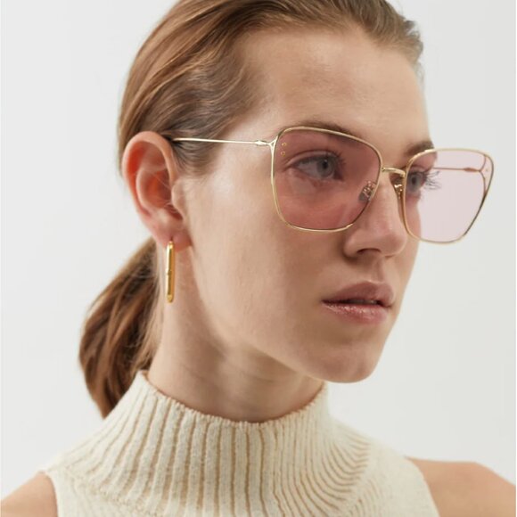 NEW DIOR MISSDIOR B2U B0L0 WOMEN BUTTERFLY PINK DIOR SUNGLASSES MISS DIOR B2U - Picture 1 of 9